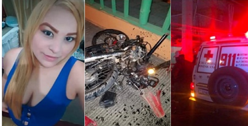 Joven y un motoconcho pierden la vida en accidente en Navarrete