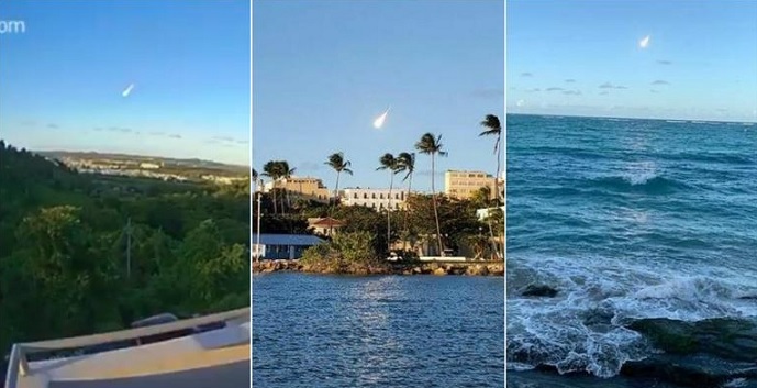 Resultado de imagen para meteoro enorme en puerto rico