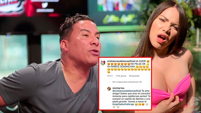 Video: Michi Marin dice que al maestro Cristian Casa Blanca le “hiede la boca”