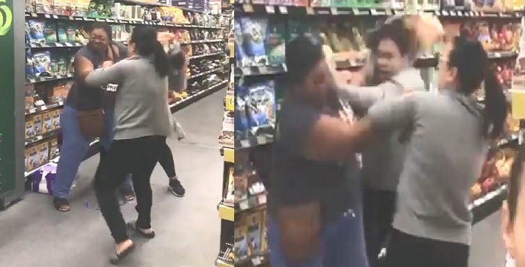 Coronavirus provoca tremenda pelea en supermercado