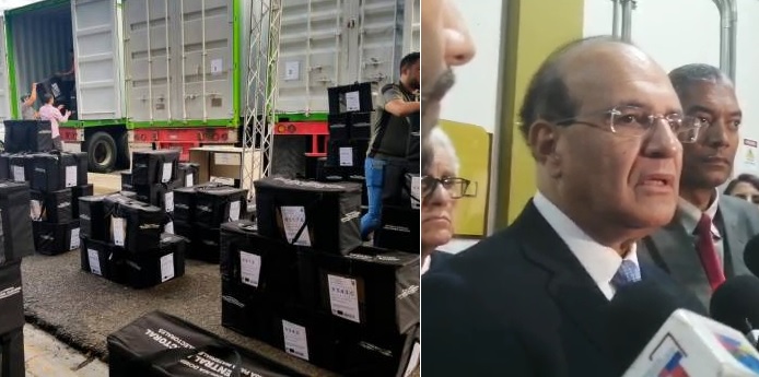 PRM dice que llegan boletas incompletas a Independencia; presidente JCE dijo recintos serán completados