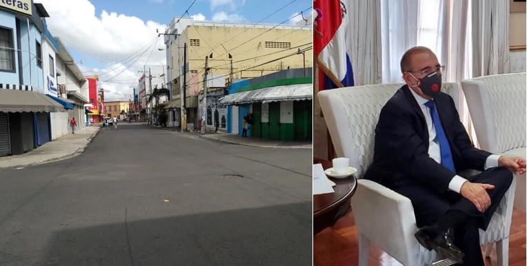 El presidente Danilo Medina decreta toque de queda en todo el país