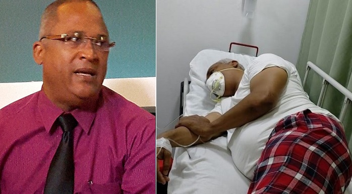 Gobernador de María Trinidad Sánchez hospitalizado en la Plaza de la Salud por Coronavirus