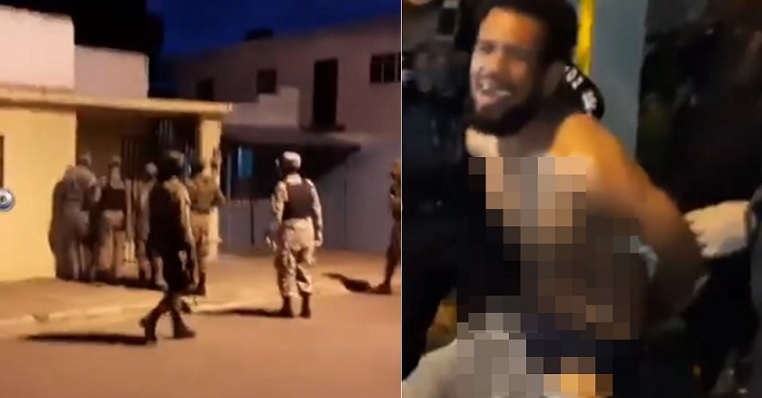 Una niña salió gritando y pidiendo ayuda para que no ultimaran a su madre.