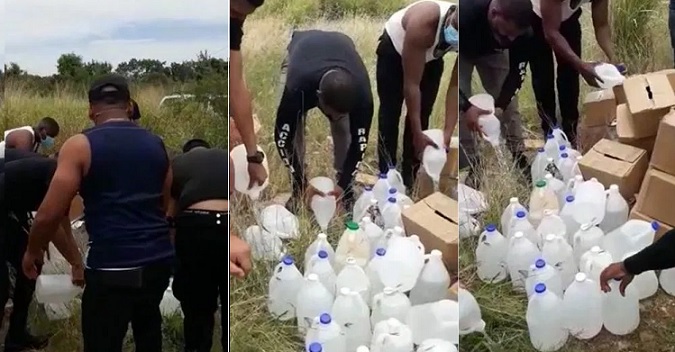 Fiscalía en Santiago incauta miles de botellas y galones de clerén durante operativos