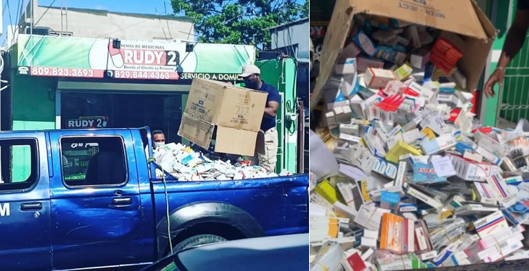 Allanan puestos de medicinas en Moca; encuentran medicamentos falsificados y vencidos