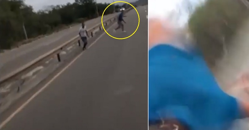 Atropellan joven en medio de carrera ilegal de motocicletas