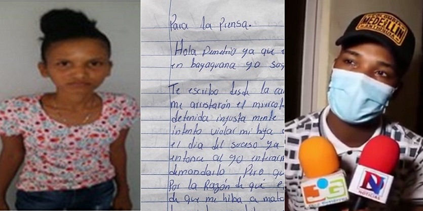 Madre de niña abusada envía cartas desde la cárcel a la prensa