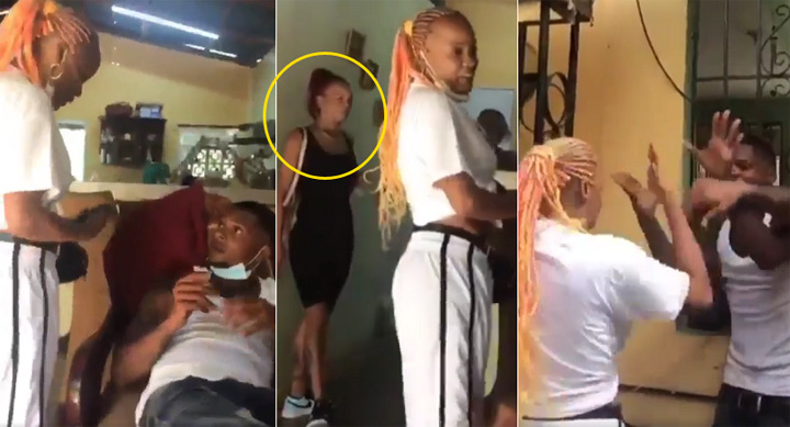Su amante llega a la casa y le cuenta todo a la esposa; video viral