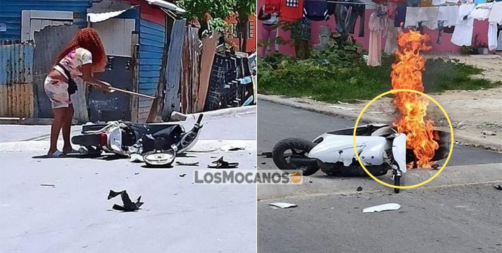 Mujer celosa prende fuego a pasola de la amante de su esposo