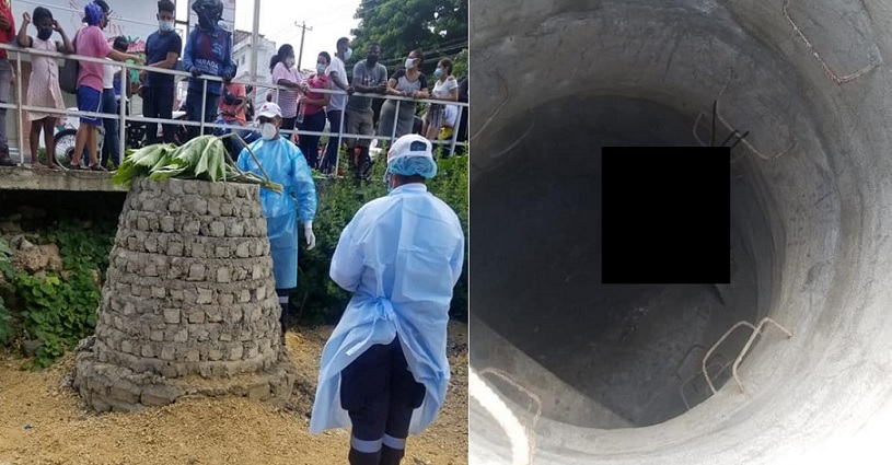 Encuentran niño ahorcado en una alcantarilla en Santo Domingo