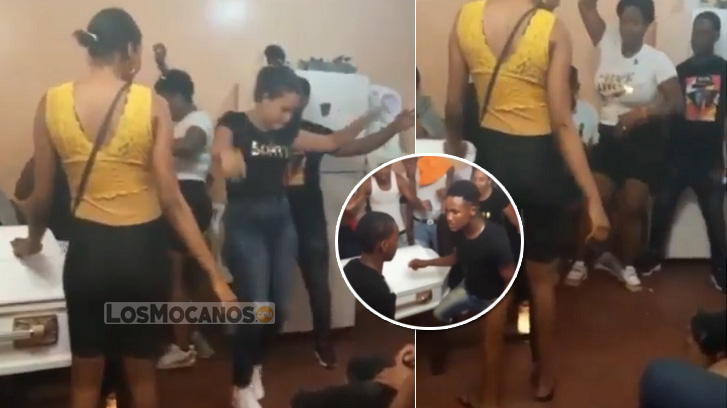 Así velan a joven con puro perreo y romo