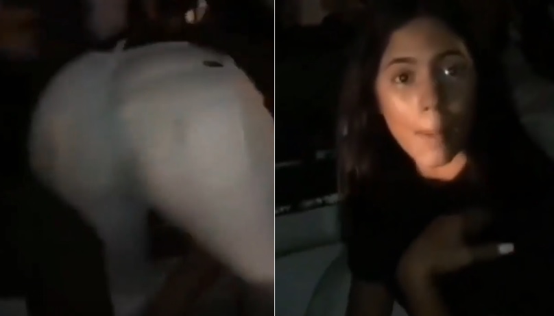 Joven es detenida borracha en el toque de queda y arma tremendo show