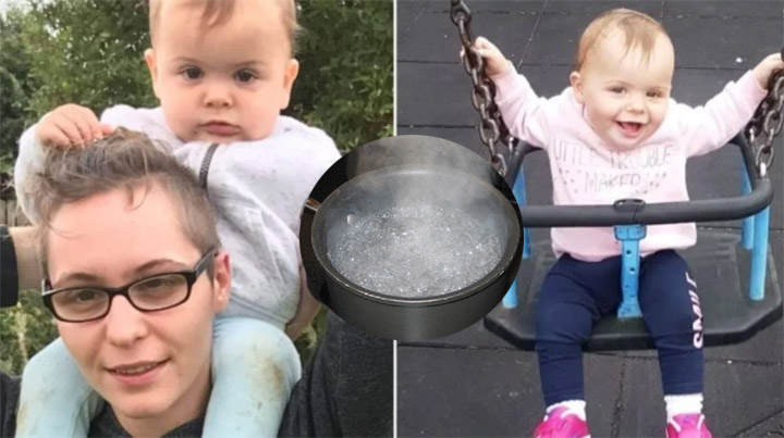 Madre quema bebé con agua hirviendo y muere en Mansfield