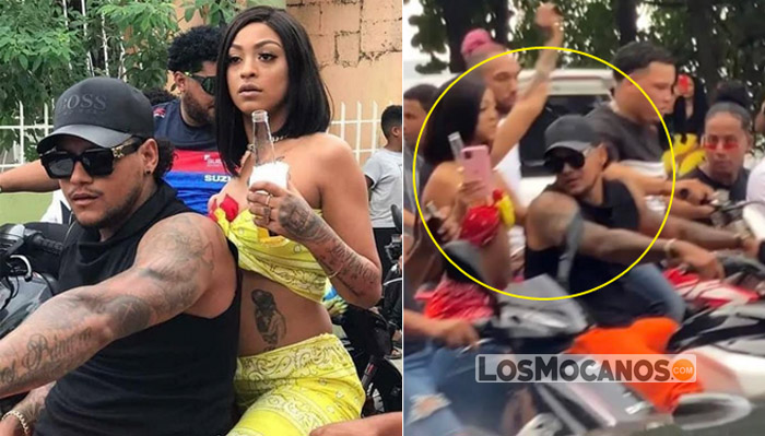 Se entrega a la policía Carlos Martínez 'el Tsunami' luego de caravana con 'La Perversa'