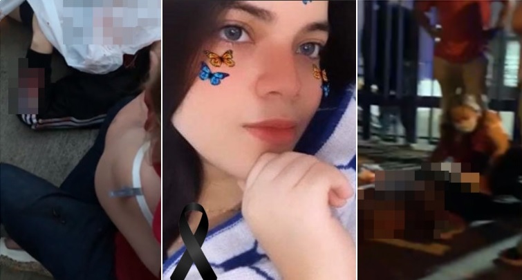 Reacción de los familiares de joven que murió atropellada en La Vega