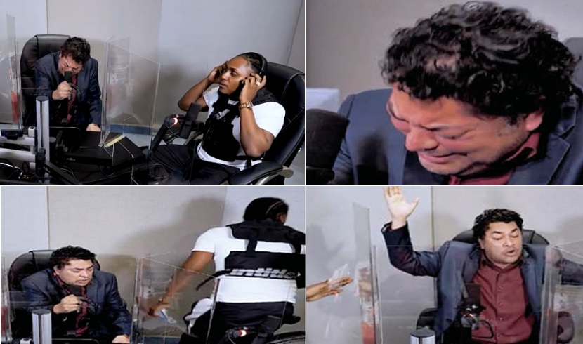 El Crock abandona cabina de Alofoke Radio Show por los gritos del Pachá
