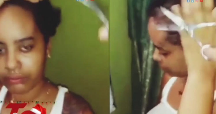 Hombre le cortó el cabello a su mujer por infidelidad