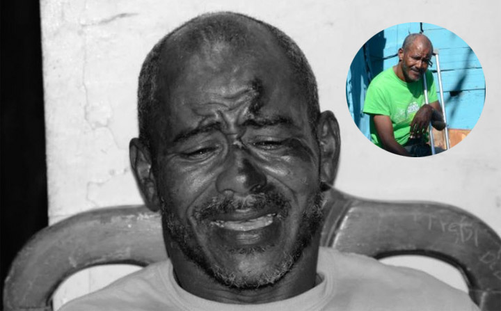 Ramírez Montero el hombre que sueña con tener comida y unos zapatos en Nochebuena