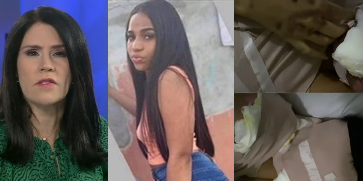 Yocairy Amarante joven rociada con ácido del diablo habla ante las cámaras