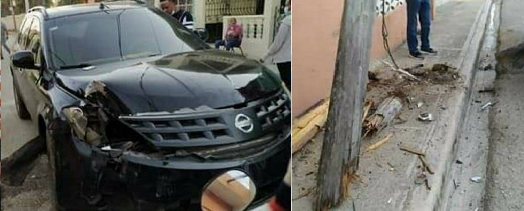 Le dejaron un vehículo para lavarlo, salió a dar una vuelta y lo destrozó