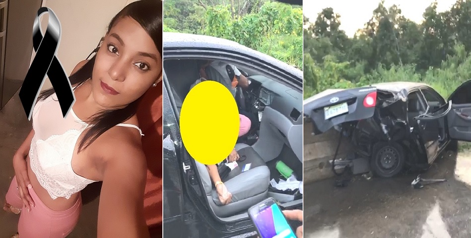 Dos perdieron la vida tras deslizarse vehículo en la autopista del Coral