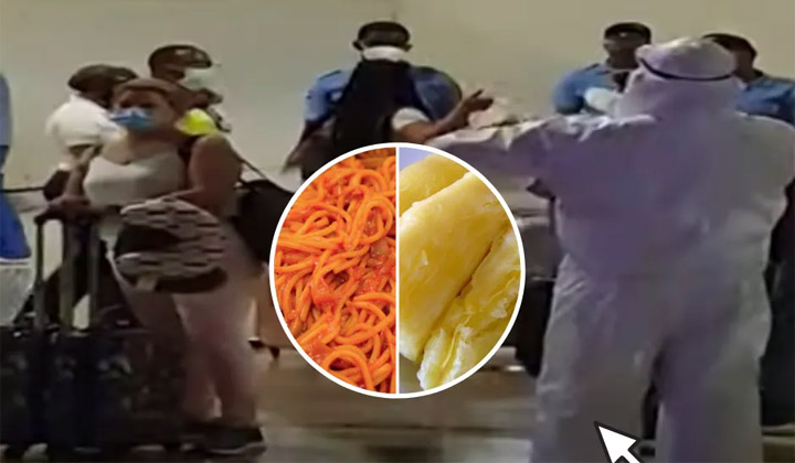 Dominicanos en cuarentana ‘Nos dieron espaguetis con yuca de cena de navidad’