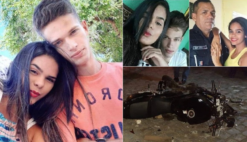 Pareja de novios pierden la vida juntos en una moto
