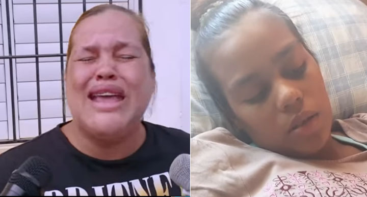 Declaraciones de mujer que su hija la acusó de secuestro en La Vega