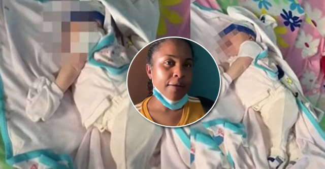 Mujer no quiere enterrar a su hijo porque cree que le hicieron una brujería en San Francisco de Macorís