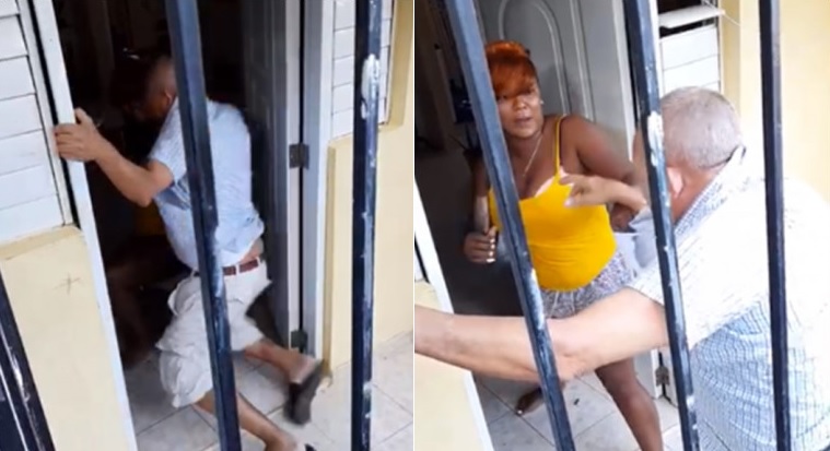 Mujer golpea a un envejeciente; denuncian abuso