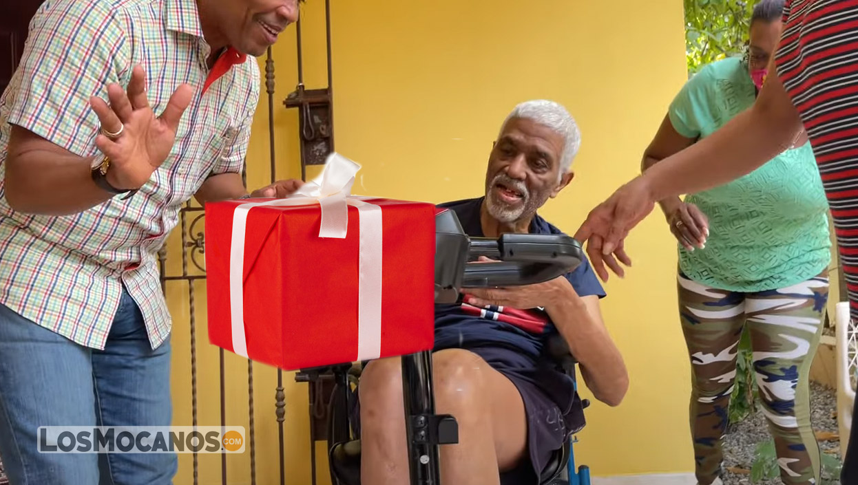 El regalo de Navidad que le cambio la vida a Blas Duran