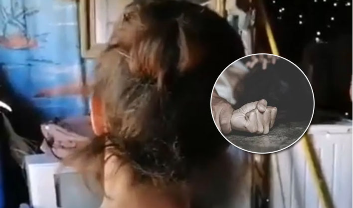 Hombre abuso de mujer en frente de sus hijos en La Vega