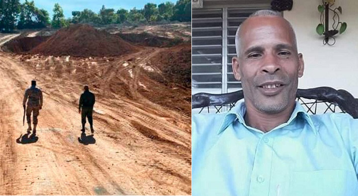 Impedimento de salida y multa de 500 mil pesos para hombre taló árboles en El Pino, La Vega