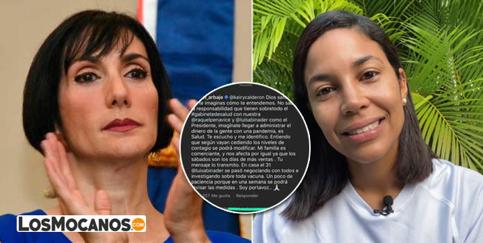 Raquel Arbaje le responde a joven comerciante que se quejó del gobierno por medidas