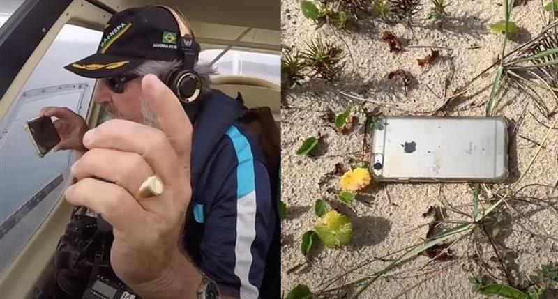 Un iPhone cae desde un avión, graba la caída de 300 metros y sigue funcionando tras impactar contra el suelo