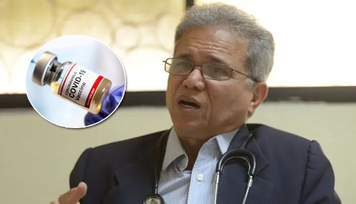 Waldo Suero dice que no se aplicara vacuna contra el Covid-19 AstraZeneca por baja efectividad