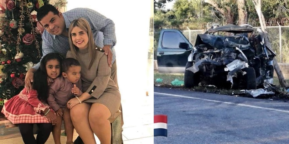Doctor y su familia resultan heridos en triple choque de vehículos