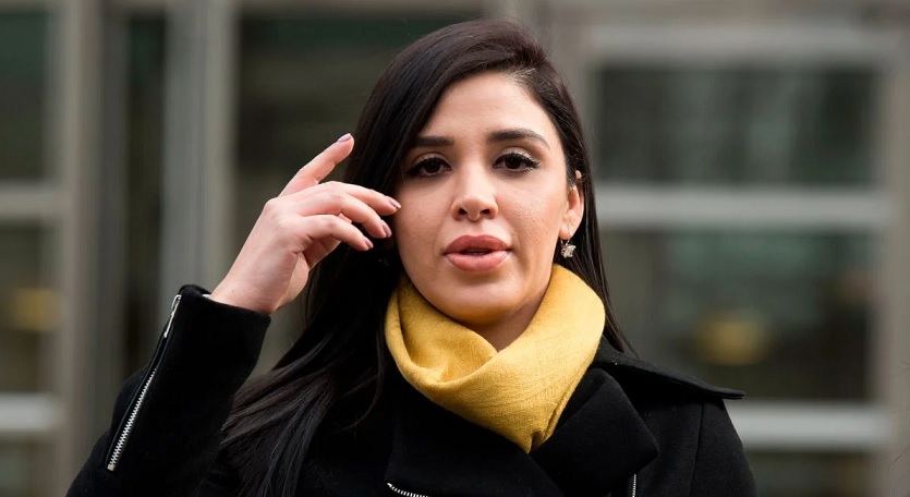 La esposa del Chapo, detenida sin fianza, afronta posible cadena perpetua