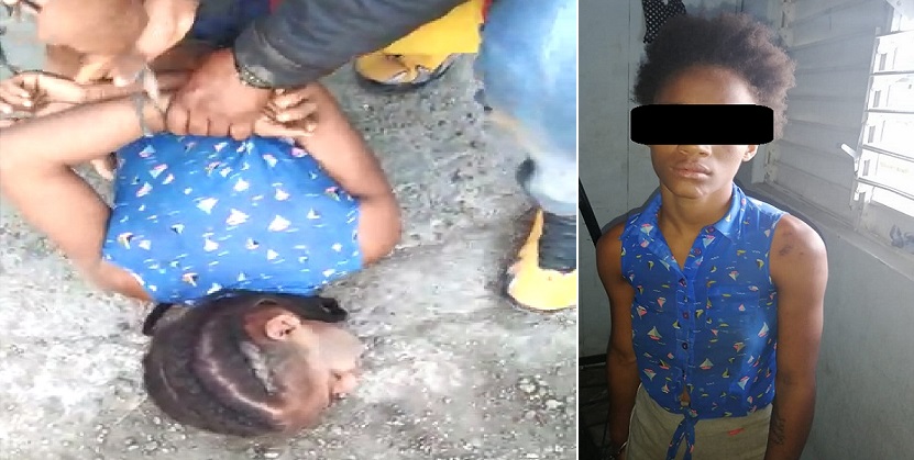 Atrapan a la ‘La Baby’ atracadora al ser sorprendida asaltando mujer