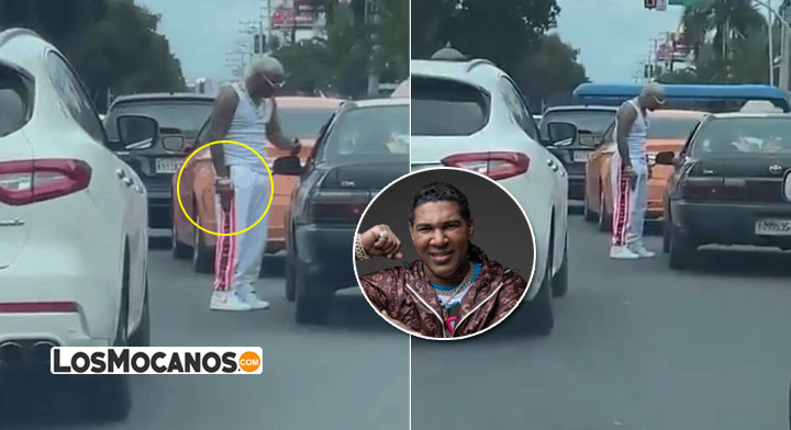 Omega 'El Fuerte' aclara situación de video agrediendo a chofer