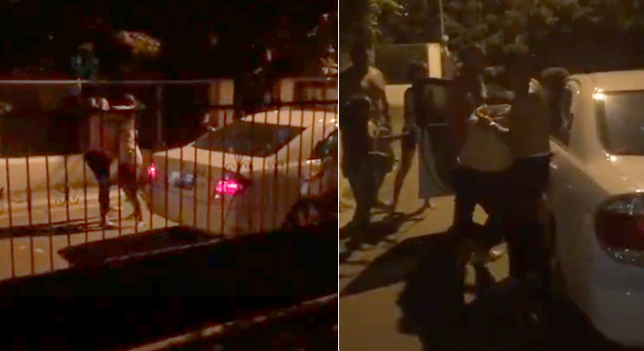 Dos mujeres se enfrentan por un hombre en Jacagua Santiago