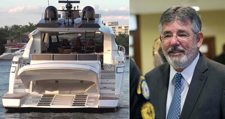 Juez ordena devolver yate 'Barbie' a yerno de Díaz Rúa