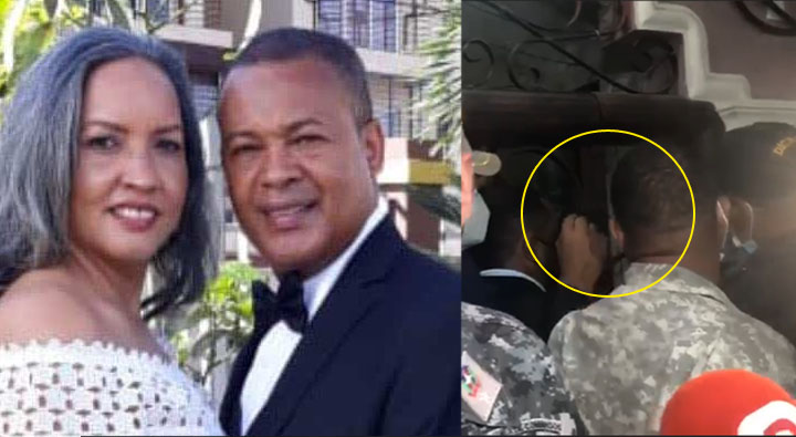 Video del momento exacto en que sacan hombre que le quitó la vida a su mujer en SDE