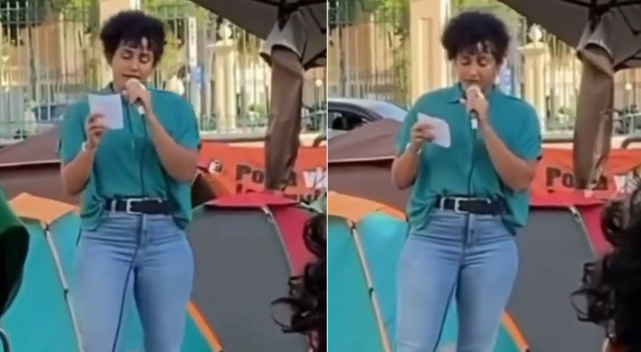 “Nosotras no necesitamos de Dios para criar a nuestros hijos” discurso viral de feminista
