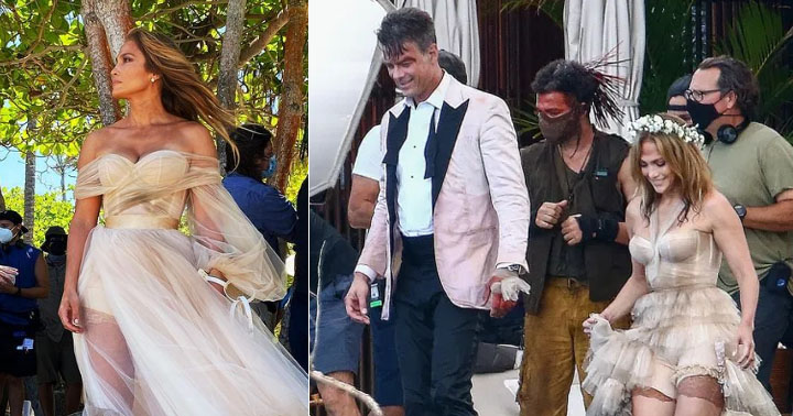 Jennifer López muestra imágenes del rodaje de la película que graba en República Dominicana