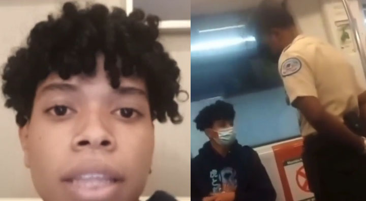 Joven que sacaron del metro por usar un abrigo narra lo que ocurrió