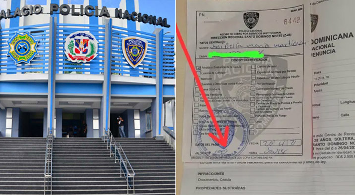 Policía Nacional está cobrando por recibir denuncias de ciudadanos