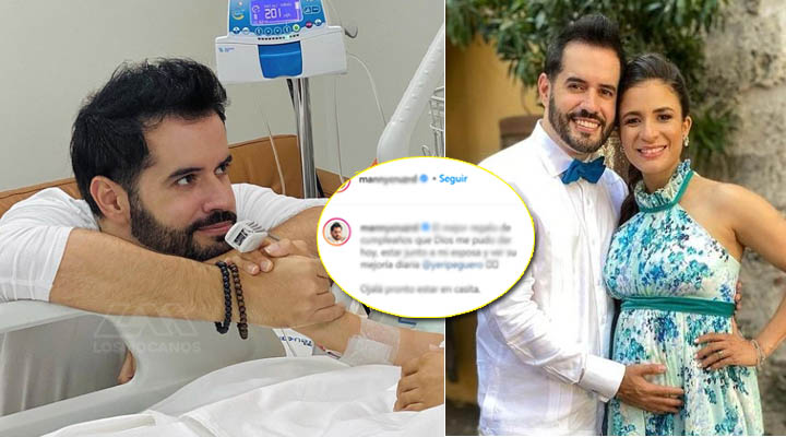 Manny Cruz publica la primera foto junto a su esposa por su cumpleaños