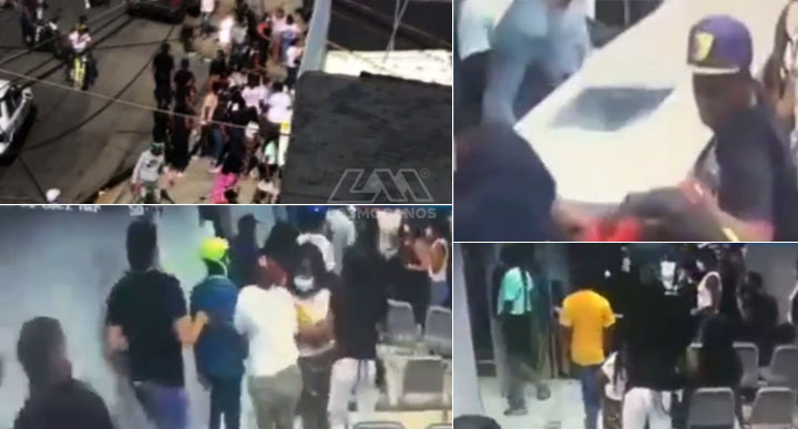 Grupo penetra a funeraria y se llevan el muerto en Los Mina SD